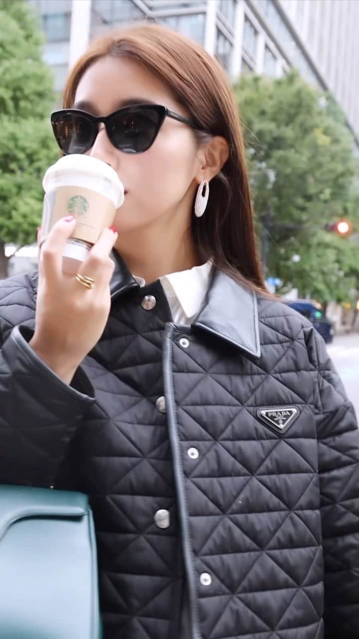 のインスタグラム：「今日も　@centence_official の新作ピアスつけてお出かけ🤍」