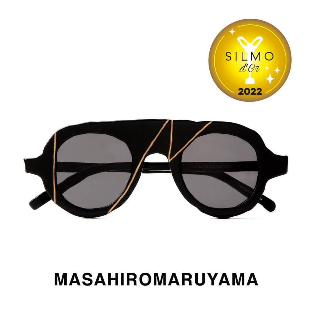 マサヒロマルヤマのインスタグラム：「We were awarded the Silmod’Or on September 24, 2022. LUNETTES SOLAIRES "CREATEURS LUNETIER"  Kintsugi MM-0078 #silmo #silmoparis #silmodor #silmo2022 #masahiromaruyama #kintsugi #sunglasses  #eyewear  #japan  #handmade  #サングラス  #眼鏡」