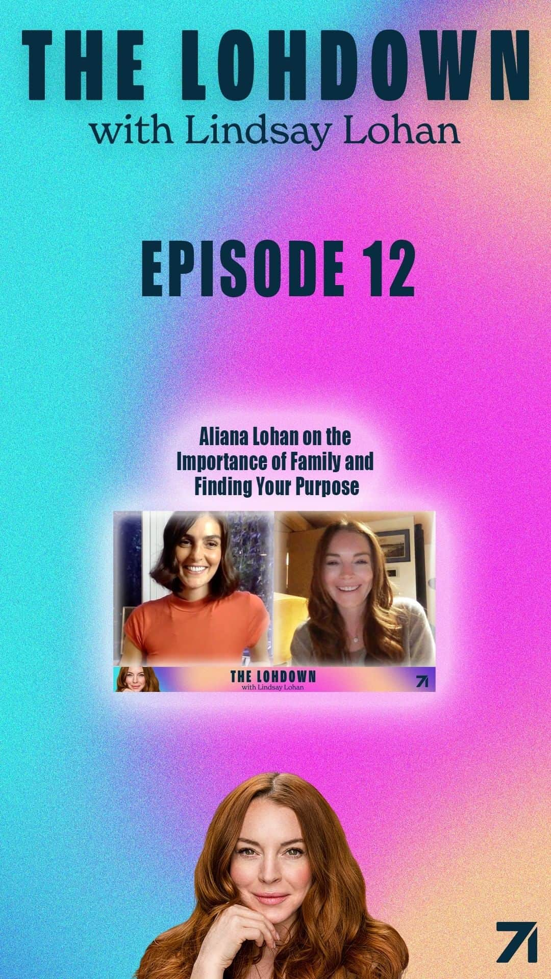 リンジー・ローハンのインスタグラム：「Aliana Lohan on the Importance of Family and Finding Your Purpose   On this week's episode, I sit down to chat with my triple threat sister, Aliana Lohan!  We dish about working together when we were younger and how excited we are to be collaborating again this year in Falling for Christmas. Aliana shares her musical inspirations, favorite stories from modeling and acting gigs, and stories from growing up with me. I can't wait for you all to experience the joy and inspiration Aliana brings with her everywhere she goes!   "Rumors" performed by Lindsay Lohan. (C) 2004 Casablanca Music, LLC; Universal Music Group; Sony Music Publishing   @aliana @studio71us  #TheLohdown #lindsaylohan  #alianalohan」