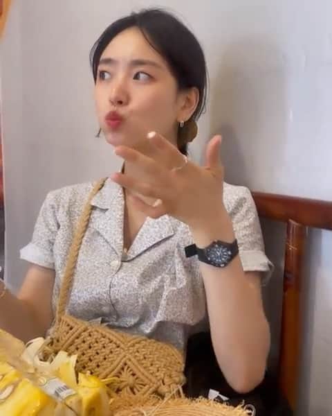 のインスタグラム：「너무 먹고 싶었어.. 잭푸르트🧡」