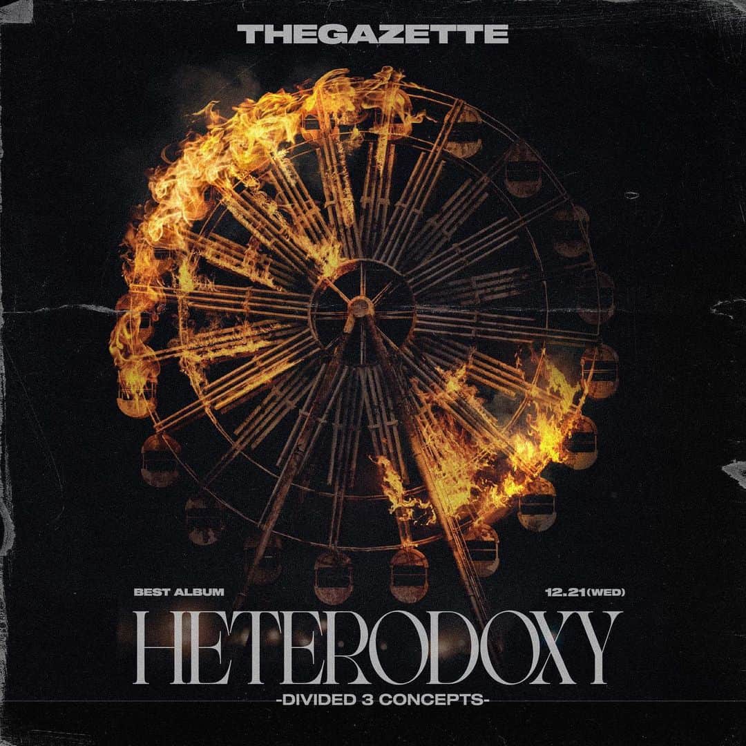 れいたのインスタグラム：「【NEW RELEASE情報】  the GazettE 20周年を記念したベストアルバム 『the GazettE 20TH ANNIVERSARY BEST ALBUM HETERODOXY-DIVIDED 3 CONCEPTS-』 2022年12月21日(水)リリース決定！  the GazettEの20年間を網羅した計47曲を完全リマスターで収録。 完全生産限定盤は特製フォトブック・未発売の過去ライブOPENING SEを厳選収録したダウンロードIDが封入された豪華ボックス仕様となります。 20周年記念に相応しいボリューム満点の本作、確実にゲットしたい方は事前のご予約をお忘れなく！  ■the GazettE 20TH ANNIVERSARY BEST ALBUM HETERODOXY-DIVIDED 3 CONCEPTS- 2022年12月21日(水) RELEASE  【完全生産限定盤(3CD)】 特製フォトブックを同梱した豪華BOX仕様＋未発売のLIVE OPENING SE音源集 ダウンロードID封入 品番：SRCL-12270～3 価格：￥9,900(税込) SINGLES 16曲 / ABYSS 15曲 / LUCY 16曲　全47曲-All Remastering-  【通常盤(3CD)】 品番：SRCL-12274～6 価格：￥4,400(税込) SINGLES 16曲 / ABYSS 15曲 / LUCY 16曲　全47曲-All Remastering-  ＝＝＝＝＝＝＝＝＝＝  【NEW RELEASE information】  the GazettE 20th anniversary best album "the GazettE 20TH ANNIVERSARY BEST ALBUM HETERODOXY-DIVIDED 3 CONCEPTS-" will be release on December 21st(Wednesday), 2022!  A total of 47 songs covering the 20 years of the GazettE are completely remastered. The complete production limited edition will be a deluxe box specification that includes a special photo book and a Download ID that carefully selects the unreleased past live OPENING SE. Don't forget to make a reservation in advance if you want to be sure to get this volume perfect score suitable for the 20th anniversary!  ■the GazettE 20TH ANNIVERSARY BEST ALBUM HETERODOXY-DIVIDED 3 CONCEPTS- December 21st(Wednesday), 2022 RELEASE  [Complete production limited edition (3CD)] Luxurious BOX specification with a special photo book + unreleased LIVE OPENING SE sound source collection Download ID included Product number : SRCL-12270-3 Price : ¥9,900 (tax included) SINGLES 16 songs / ABYSS 15 songs / LUCY 16 songs Total 47 songs -All Remastering-  [Normal Edition (3CD)] Product number : SRCL-12274-6 Price : ¥4,400 (tax included) SINGLES 16 songs / ABYSS 15 songs / LUCY 16 songs Total 47 songs -All Remastering-  #theGazettE #20th #BESTALBUM #HETERODOXY」