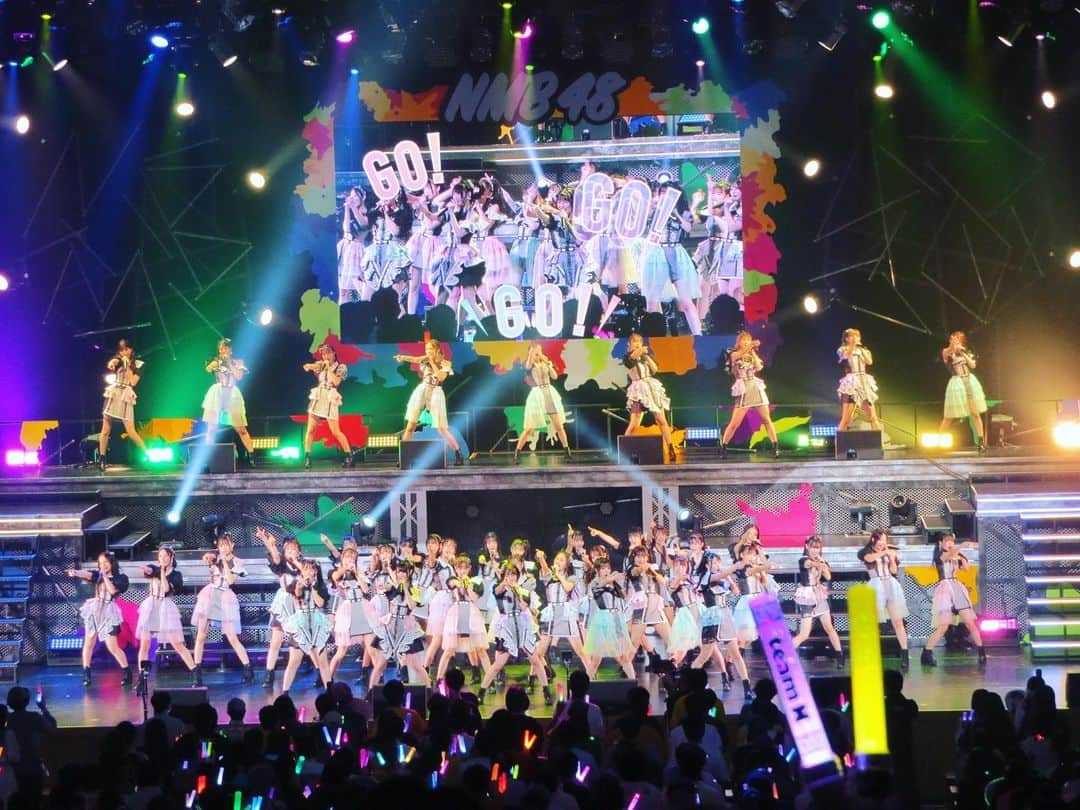 NMB48のインスタグラム：「🥂 ⁡ 2022.09.28 NMB48 12th Anniversar LIVE Day2 STEP虫 ⁡  お楽しみいただいた皆さま！ ＼ 本当にありがとうございました☺︎ ／ ⁡ #NMB48  #NMB4812thAnniversaryLIVE #アイドル #idol」