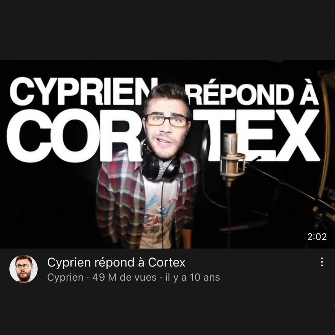 Cyprienさんのインスタグラム写真 - (CyprienInstagram)「10 ans plus tard 🧠🤝」9月28日 22時12分 - 6pri1