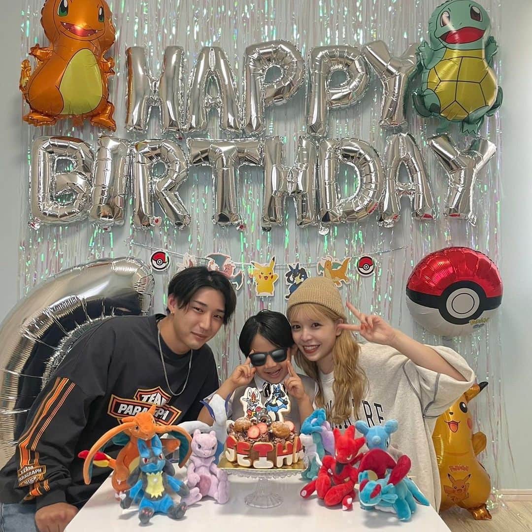 二宮天翔のインスタグラム：「昨日だけど蒼陽6歳の誕生日🎂」