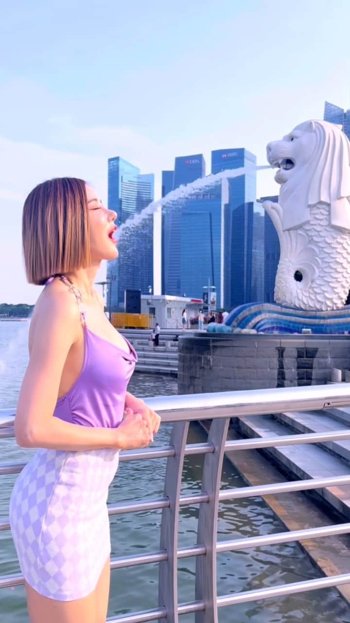 Dj Sodaのインスタグラム：「Im having so much fun in #Singapore 💦 💦 #F1 #f1singapore」