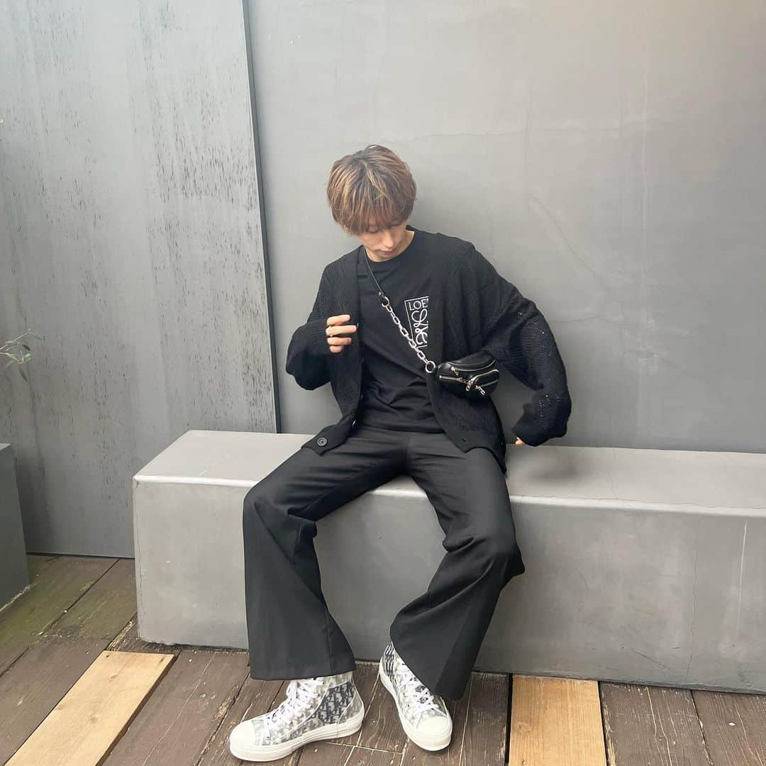 SHOYA【ANFiNY】さんのインスタグラム写真 - (SHOYA【ANFiNY】Instagram)「⁡ ⁡ ⁡ ⁡ しょーにゃブラックコーデ好き🥱 ⁡ ⁡ ⁡ ⁡ #アーニャ #アニメもちゃんと見てます」9月29日 18時07分 - shoya_anfiny