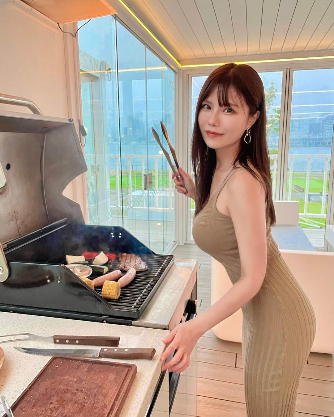 プラネットオシリスさんのインスタグラム写真 - (プラネットオシリスInstagram)「. 冷暖房完備のBBQ🍖 快適すぎた🤣🫶 . . #バーベキュー#都内bbq#bbq #キラナリゾート豊洲#KIRANAHRESORTTOYOSU」9月30日 19時22分 - planet_osiris