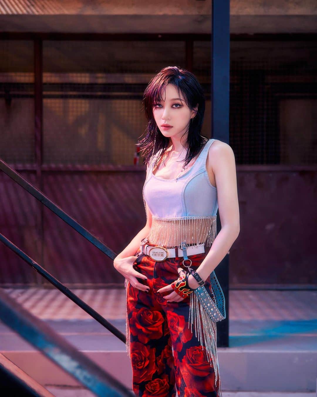 ハニのインスタグラム：「불이나❤️‍🔥」