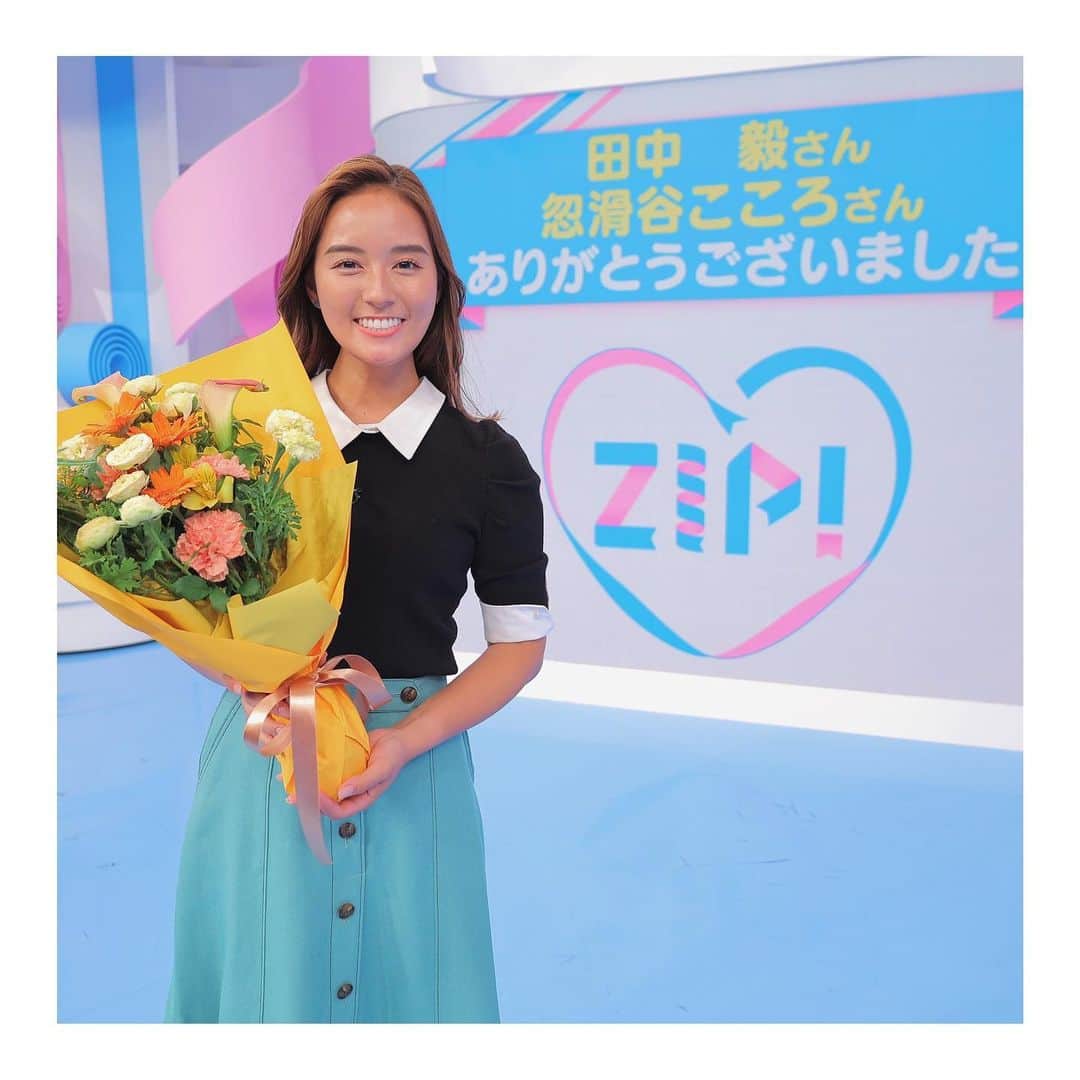 忽滑谷こころのインスタグラム：「. ZIP!卒業🎓 2年間ありがとうございました🫶🏽 . #zip #次はバゲット」