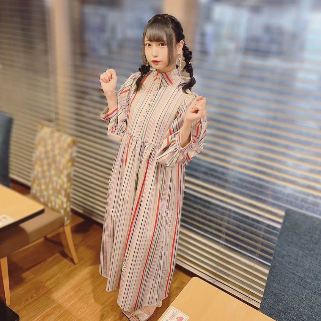 中澤莉佳子さんのインスタグラム写真 - (中澤莉佳子Instagram)「先週の #デカ盛りハンター さん出させていただいたおようふく  onepiece → @wildlily_daikanyama shoes → @manacraftshoes accessories → @witchme.tokyo  かわいいふくでうまいめしこれ至高  #大食い #大食い女子」9月30日 21時46分 - rikako_nakazawa