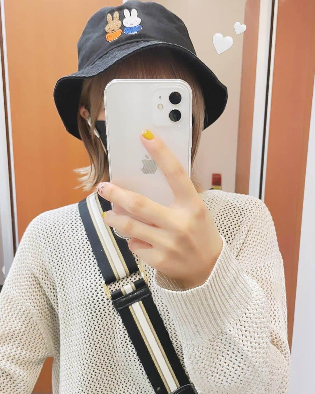 のインスタグラム：「𓃺👒🖤‪ 𓈒𓏸  ・  今日は、頭にミッフィー付けてご機嫌でした🎶」