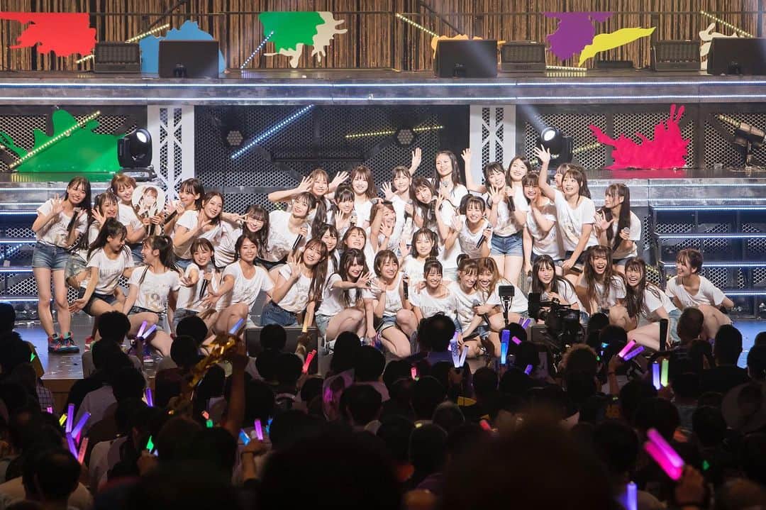 NMB48のインスタグラム：「🥂 ⁡ 2022.09.30 NMB48 12th Anniversary LIVE Day3 JUMP虫 ⁡  お楽しみいただいた皆さま！ ＼ 本当にありがとうございました☺︎ ／ ⁡ #NMB48 #NMB4812thAnniversaryLIVE #アイドル #idol」