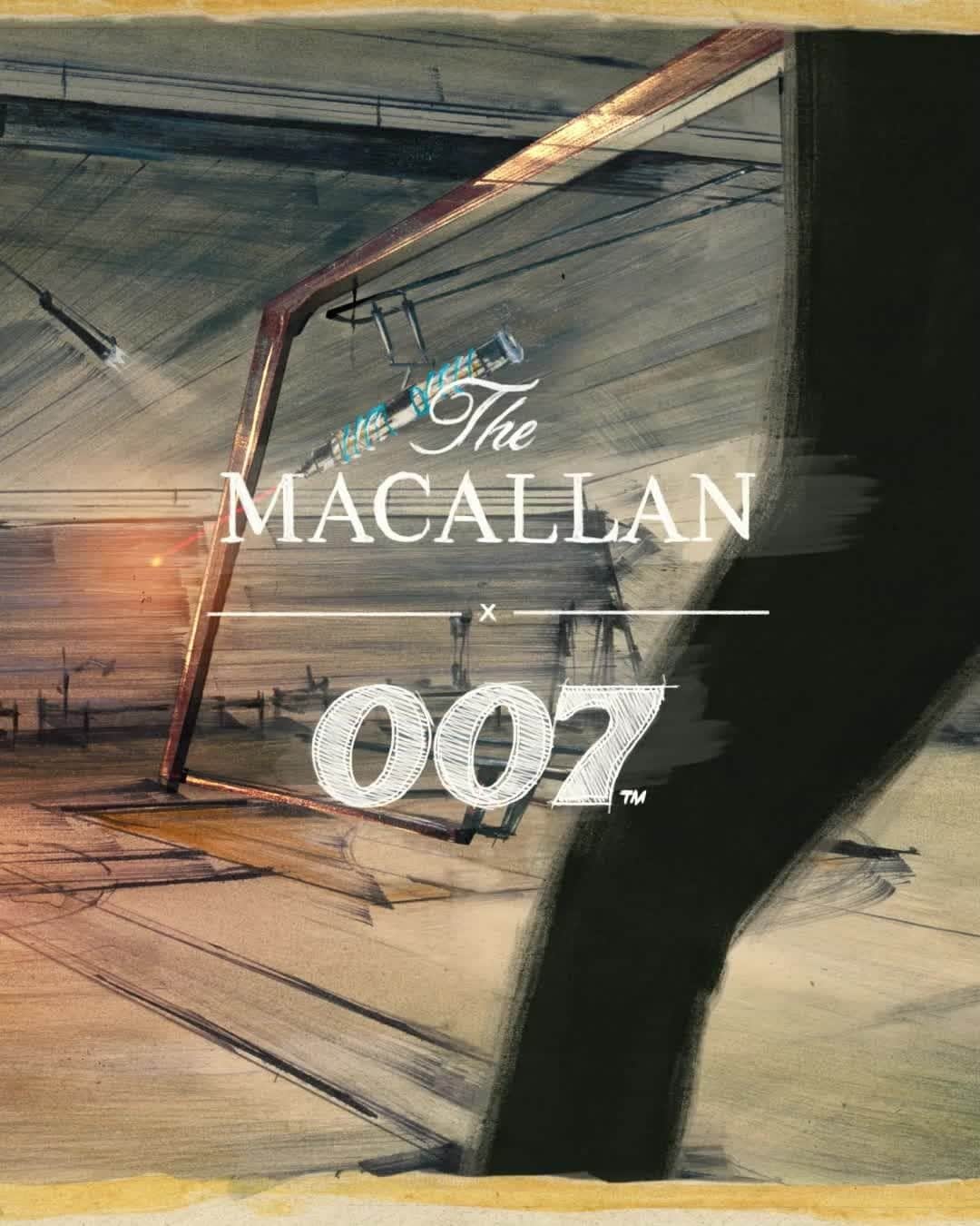 The Macallanのインスタグラム：「A celebration of The Macallan and James Bond as modern innovators linked by their Scottish heritage, The Macallan James Bond 60th Anniversary Release showcases a timeless and graceful spirit balanced by incredible strength and depth of character.⁣ ⁣ The Macallan's own, beautifully animated, Bond title sequence transports us through the innovation and archives - featured on the packaging - of the Six Decades of Bond.⁣ ⁣ Crafted without compromise. Please savour The Macallan responsibly.⁣ ⁣ #TheMacallan #TheMacallanx007 ⁣」