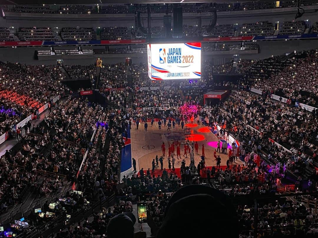 百川晴香さんのインスタグラム写真 - (百川晴香Instagram)「今日はNBA japan Game見に行ってきました🏀💓ウォーリアーズ勝った！生のカリーかっこよかった！バスケ面白い🏀 #nbajapangames #nba #バスケ」9月30日 23時16分 - momokawaharuka