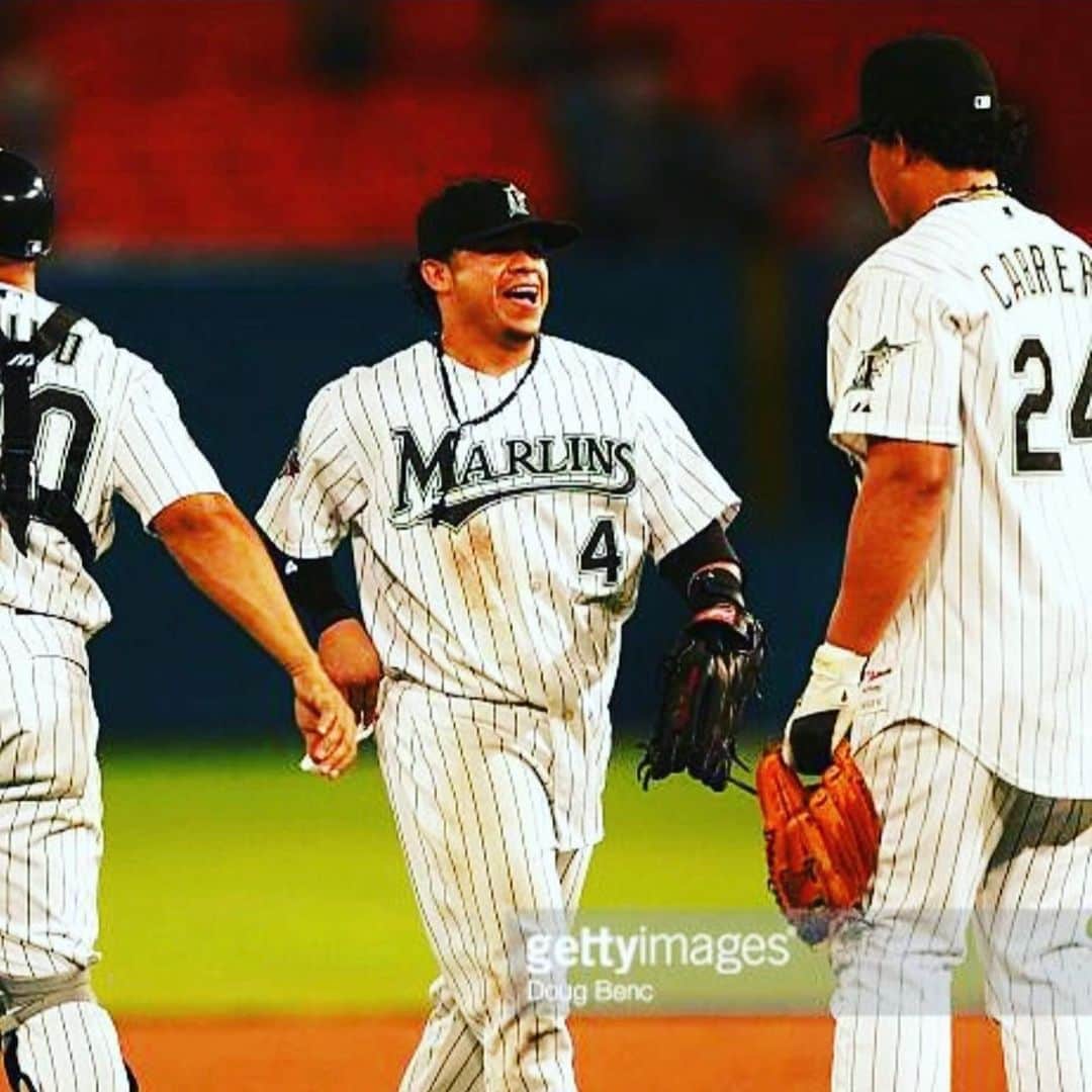 ミゲル・カブレラのインスタグラム：「2006 ⚾️ 2022 con él compa @alfredoamezagaoficial」