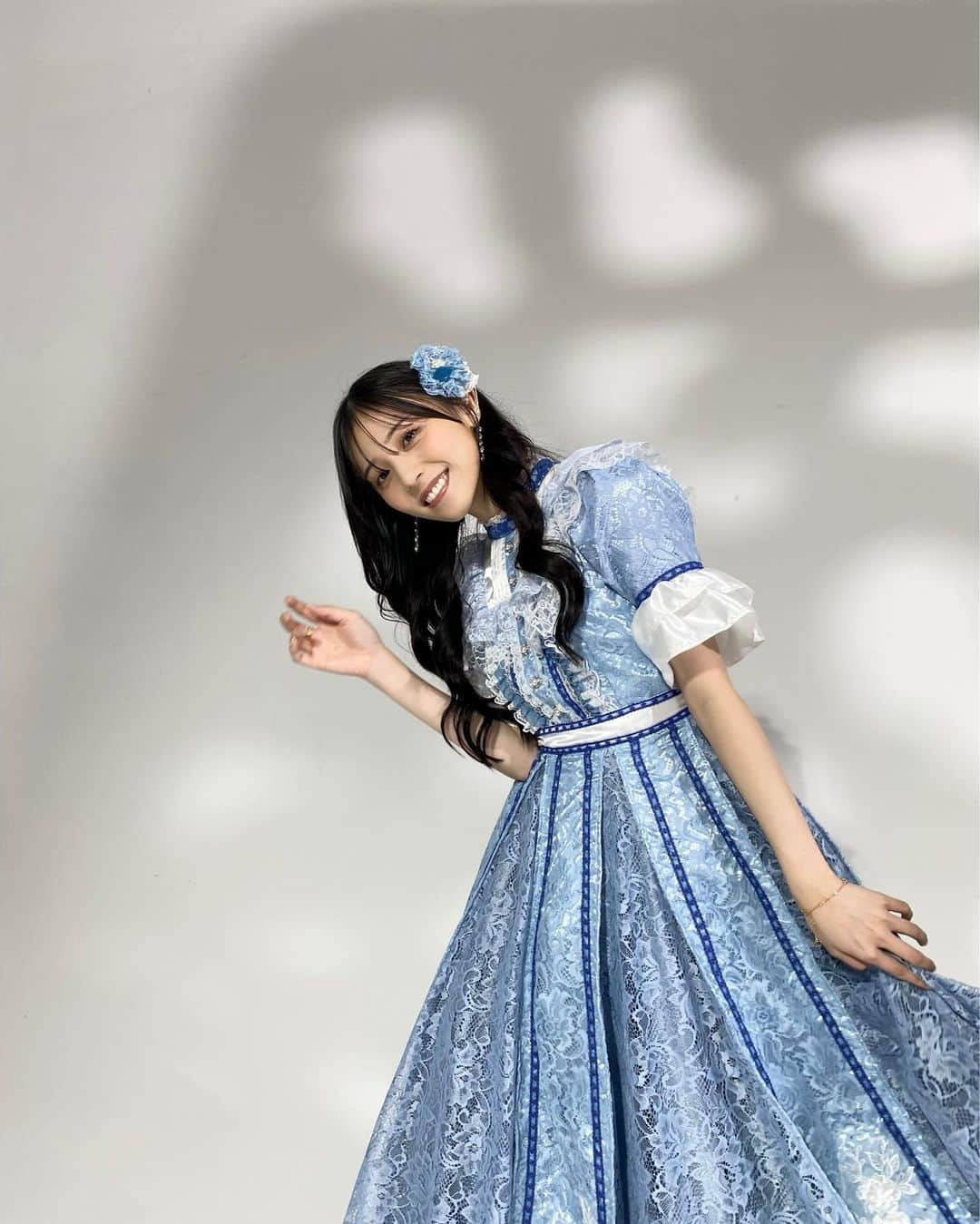 吉井美優のインスタグラム：「. 最後の衣装  沢山の可愛い衣装を作ってくれて 私達をステージで輝かせてくれて 本当に有難う 全てが宝物です  @m___u108 🪄」