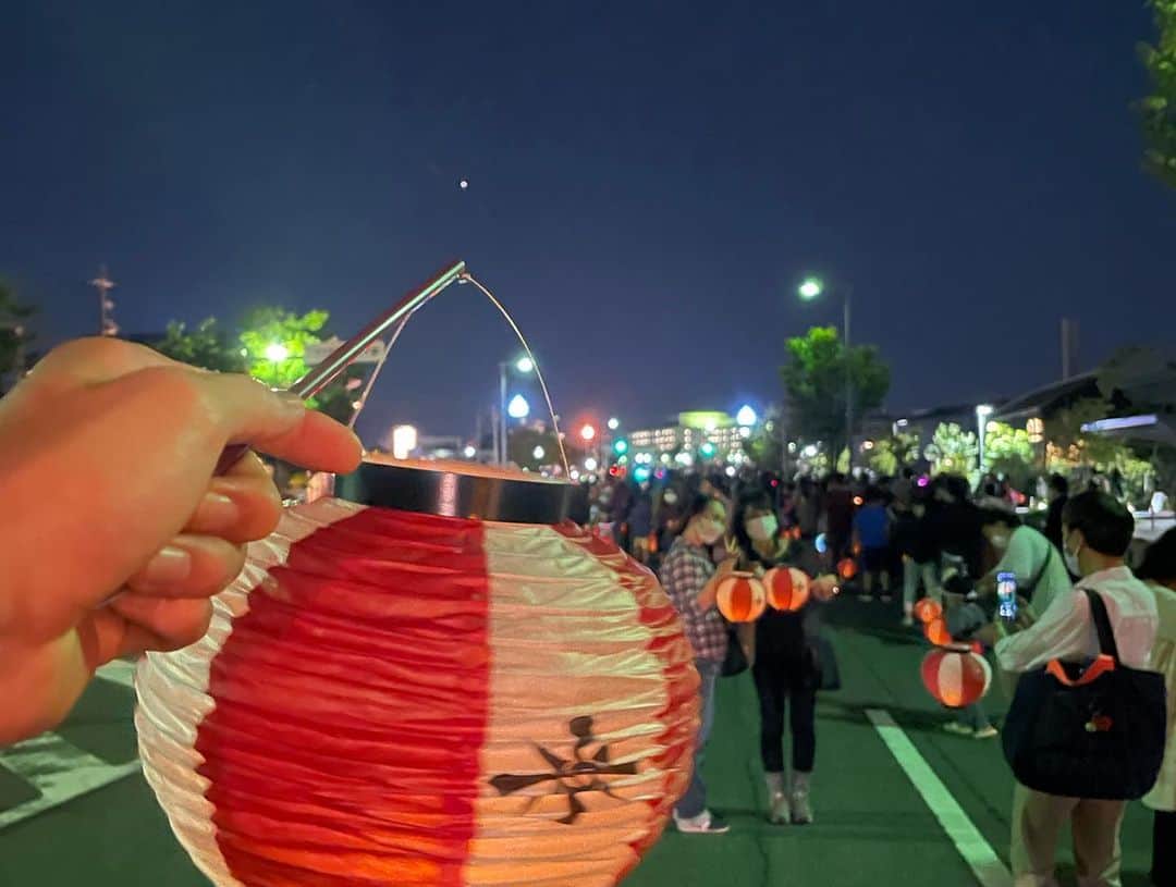 のインスタグラム：「半田市政85周年記念「#85祭 in #半田運河」  花火綺麗でござんした。  #半田市PR大使 #平野泰新」