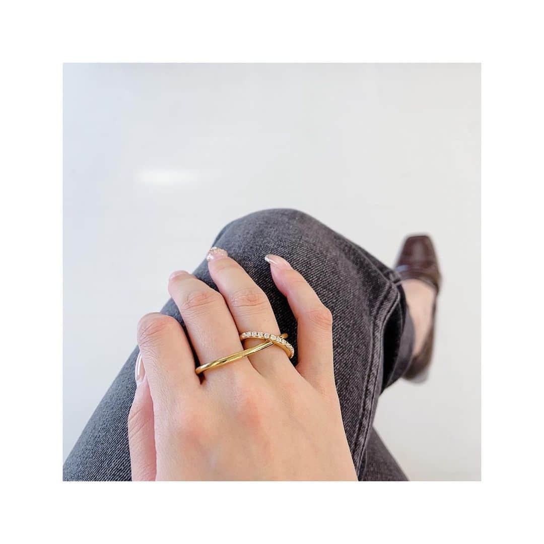 のインスタグラム：「素敵なリング頂いた💍🫶  Thank you!! @tanaberian」
