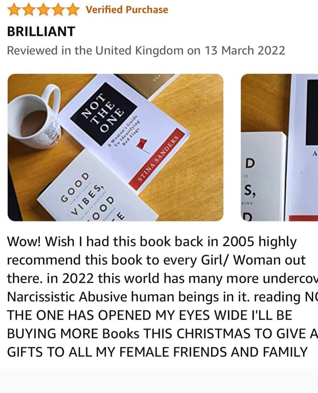 スティナ・サンダースさんのインスタグラム写真 - (スティナ・サンダースInstagram)「Wow.  Can’t believe it’s been a year already since I released my book NOT THE ONE 🚩   When I started writing this book, I honestly thought the only person who would read it would be my mum 😂 but it turns out a lot of people are sick of dating red flags!  While I’m here I just want to say a massive thank you to those who have supported and read NOT THE ONE. I am truly grateful for you all. ❤️  As there is no rest for the wicked, I am writing another book 📚 The truth is I can’t stop writing - it’s definitely my therapy that’s for sure! Anyway can’t wait to share more about that soon ❤️  Lots of love,  S x」10月1日 22時04分 - stinasanders