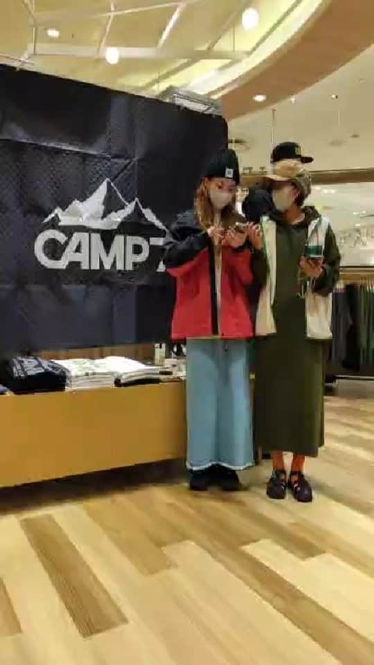 Right-onのインスタグラム：「ライトオン 国分寺マルイ店 🌲CAMP7 POPUP🌲会場よりインスタライブ！  2022.9.28〜2022.10.11まで開催中！」