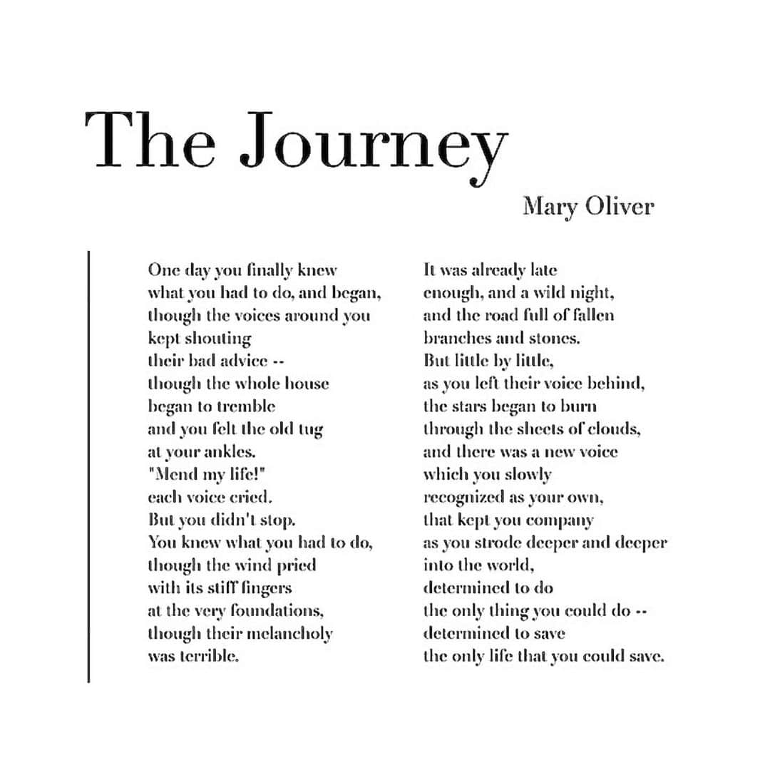 シャンテル・ヴァンサンテンのインスタグラム：「🤍 The Journey 🤍 #maryoliver #rightwhereIam」