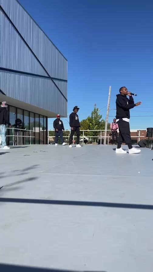 Lil Buckのインスタグラム：「The @memphisjookin community showed up and showed out today at the #MemphisDanceFestival here at @collagedance today‼️ THANK YOU ALL FOR PULLING UP 🙏🏾❤️〽️」