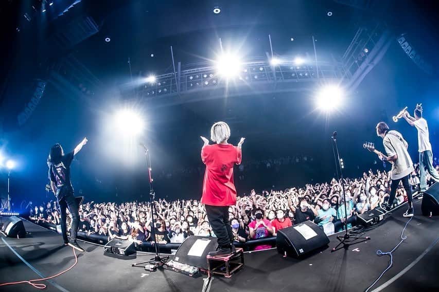 かなすのインスタグラム：「🌚15th Anniversary TOUR -Inside Of Me-🌚 2022.10. 1 仙台GIGS  Photo by @hayachinphoto」