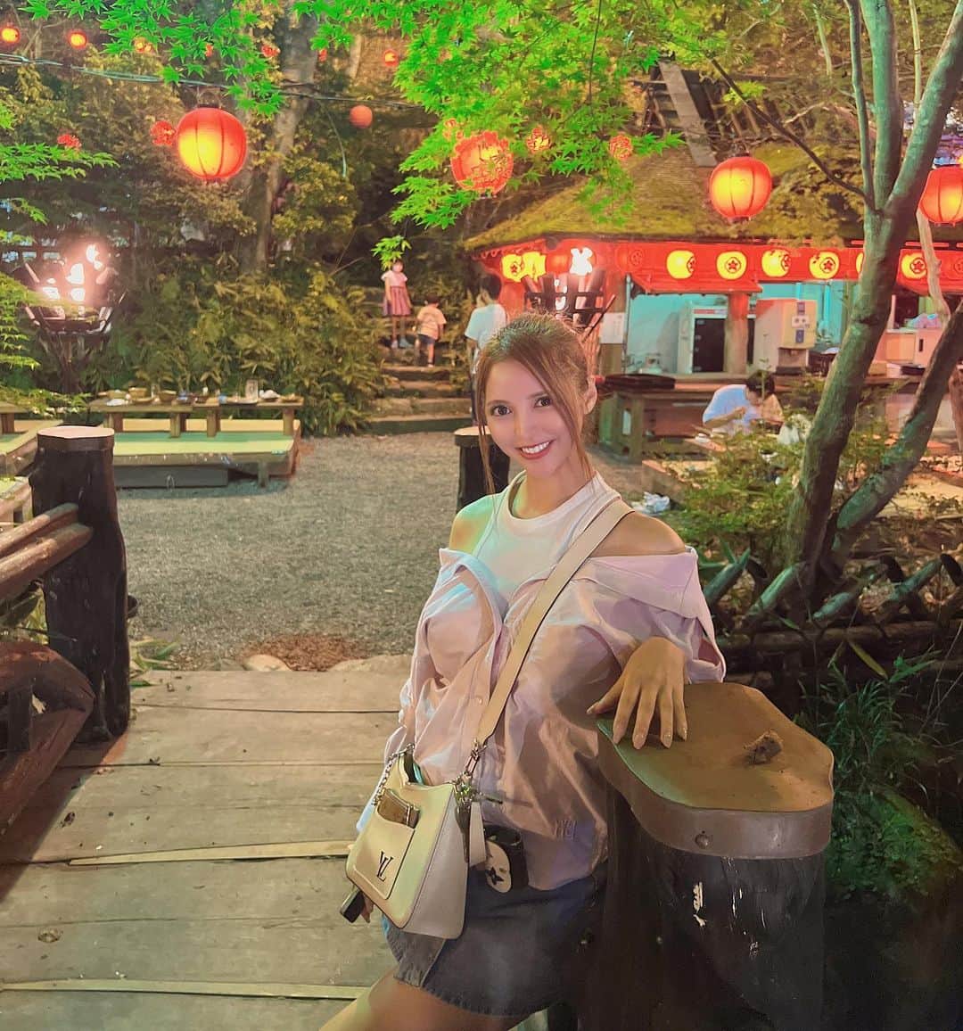 一条マリカ（まりふぬ）のインスタグラム：「山口県の山賊行ったよ✨ お祭り気分で雰囲気最高だった⤴︎ 山口県って山賊が多かったらしい🤩  #山口県#山賊#お祭り」