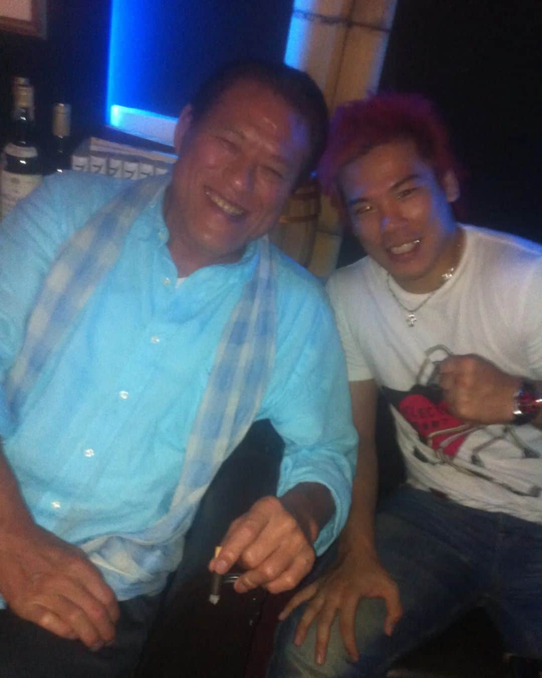 長島☆自演乙☆雄一郎のインスタグラム：「rip 引退試合を見てプロレスラーになりたいと思って全てがはじまった！！偉大すぎる本物のスーパースター！！  心よりお悔やみ申し上げます！！」