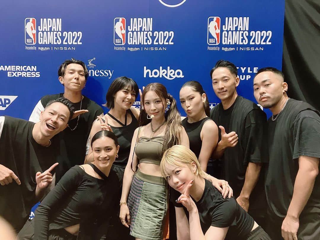 BoAのインスタグラム：「楽しかった🙌ありがとうございました💛💛#nbajapangames2022」
