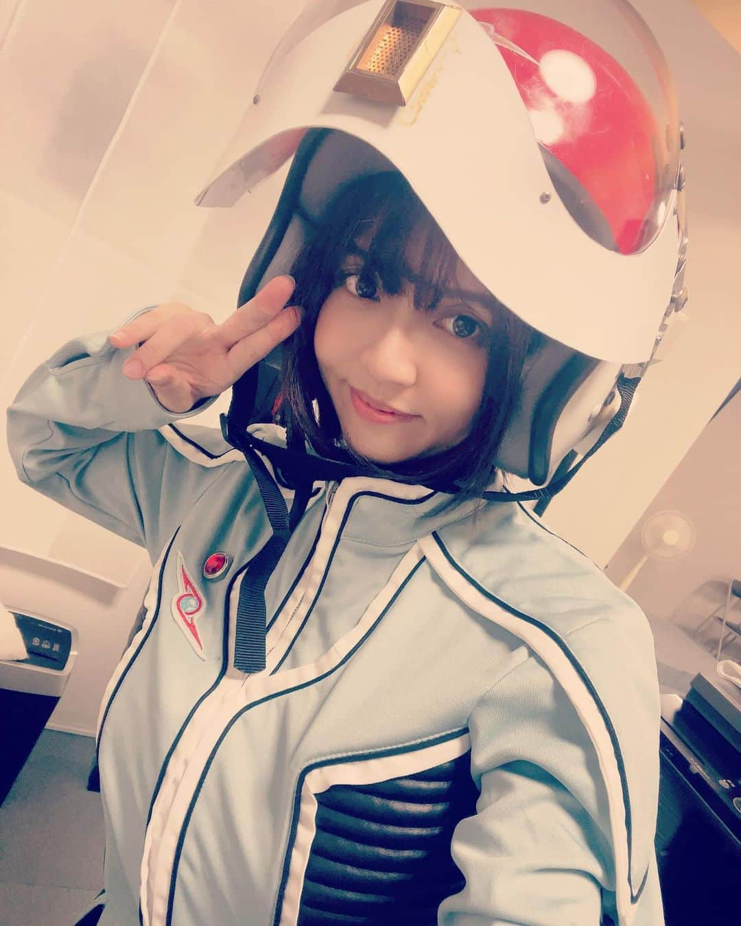 茜結さんのインスタグラム写真 - (茜結Instagram)「TCC試写室にウルトラ警備隊 が現れた！？  #ウルトラセブン #ウルトラセブン55周年  #tcc試写室 #ウルトラ警備隊」10月3日 8時37分 - yui10270206