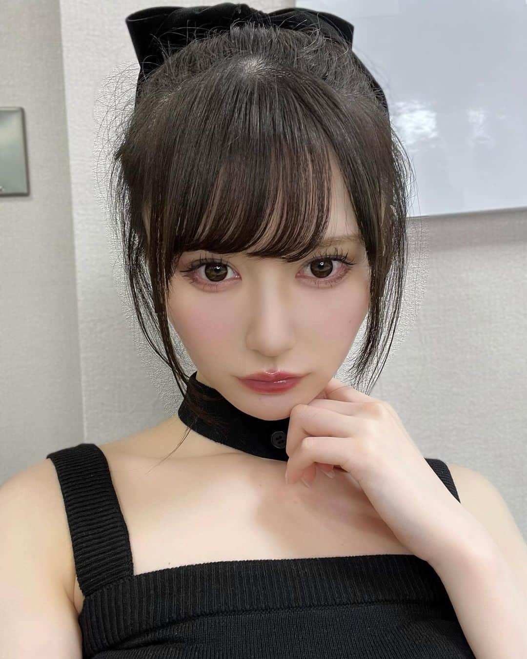 山本望叶のインスタグラム：「🐈‍⬛🖤」