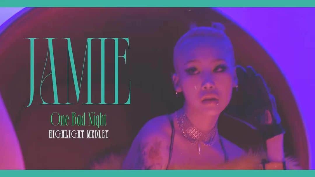 パク・ジミン のインスタグラム：「What's your fav track lmk💚#onebadnight」