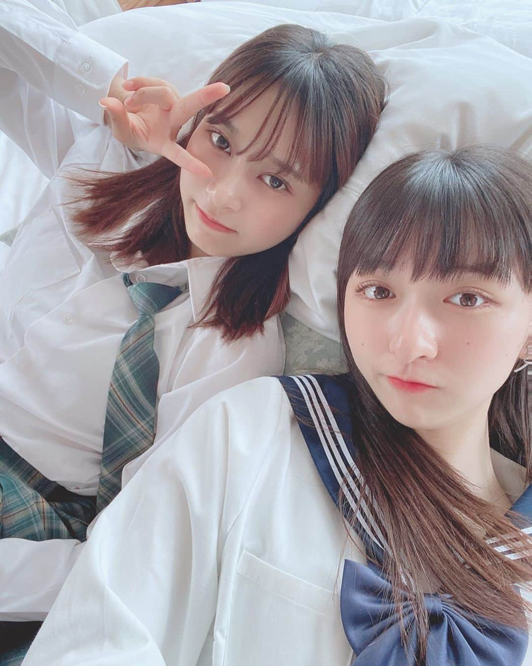 横山莉華さんのインスタグラム写真 - (横山莉華Instagram)「りんもあです💞  九州組だよ〜！꒡̈⃝  @__moa04 ‪ ̖́-‬   #今日好き  #プーケット編   #高校3年生」10月4日 23時03分 - linka_yokoyama927