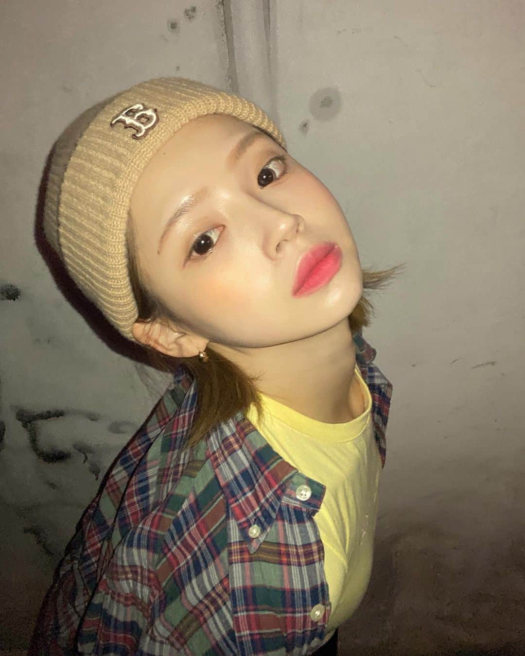 Yoonbitnaのインスタグラム：「귀엽지 비니 @mlbkorea」