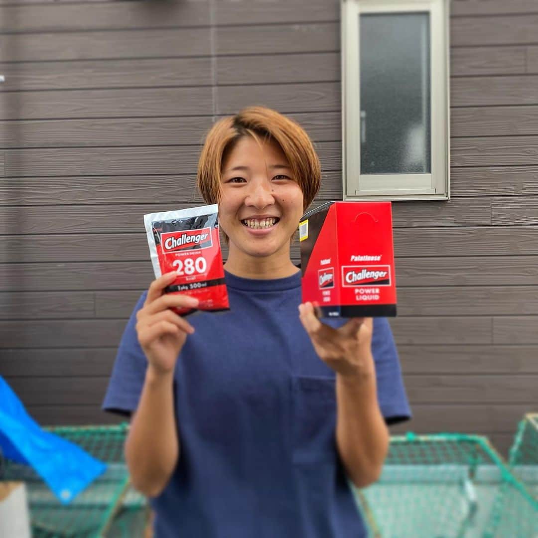 隅田凜のインスタグラム：「チャレンジャー❗️ 今シーズンもサポートありがとうございます🙏 ゆっくり消化吸収する糖質です！ 気になる方はぜひチェックしてみて下さい！！！ #challenger #パラチノース配合   @jirotakikawa  @powersportsjp  @d.daisuke.d」