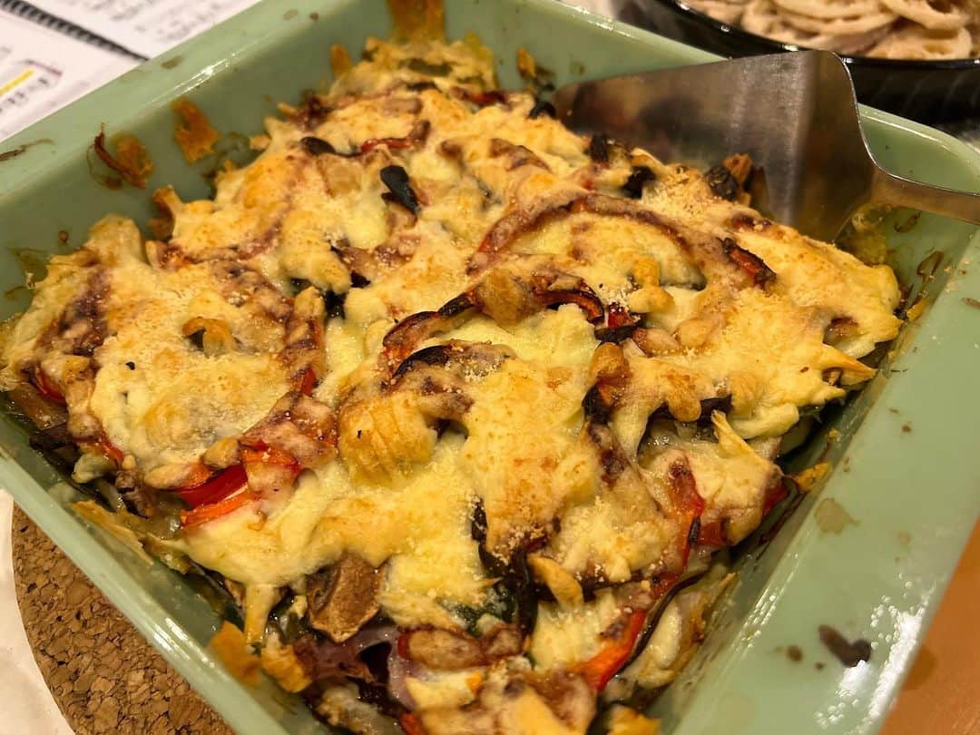 低炭水化物、二度焼きカリフラワーキャセロールのレシピ