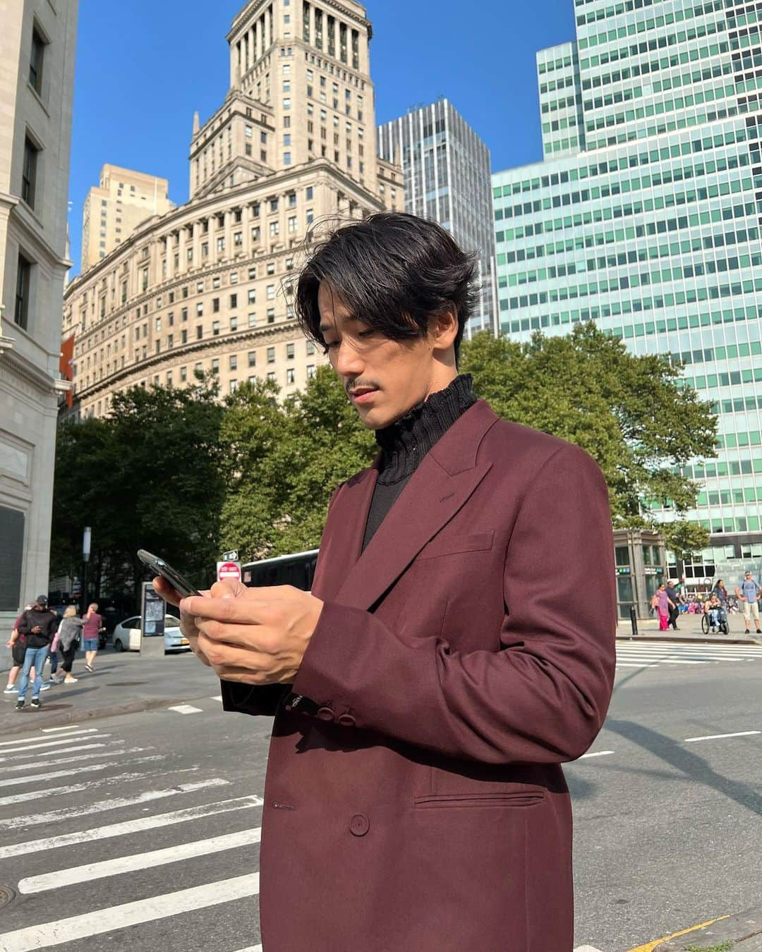 小林直己さんのインスタグラム写真 - (小林直己Instagram)「Lost in NY. 人を案内してたのに道に迷う人🗺 #呆れられるではなく #もはや面白がられていました #道って難しい」10月4日 21時12分 - naokikobayashi_works