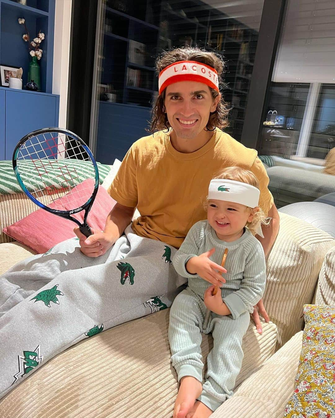 ピエール＝ユーグ・エルベールのインスタグラム：「Borg VS McEnroe 😂🙌🏼」