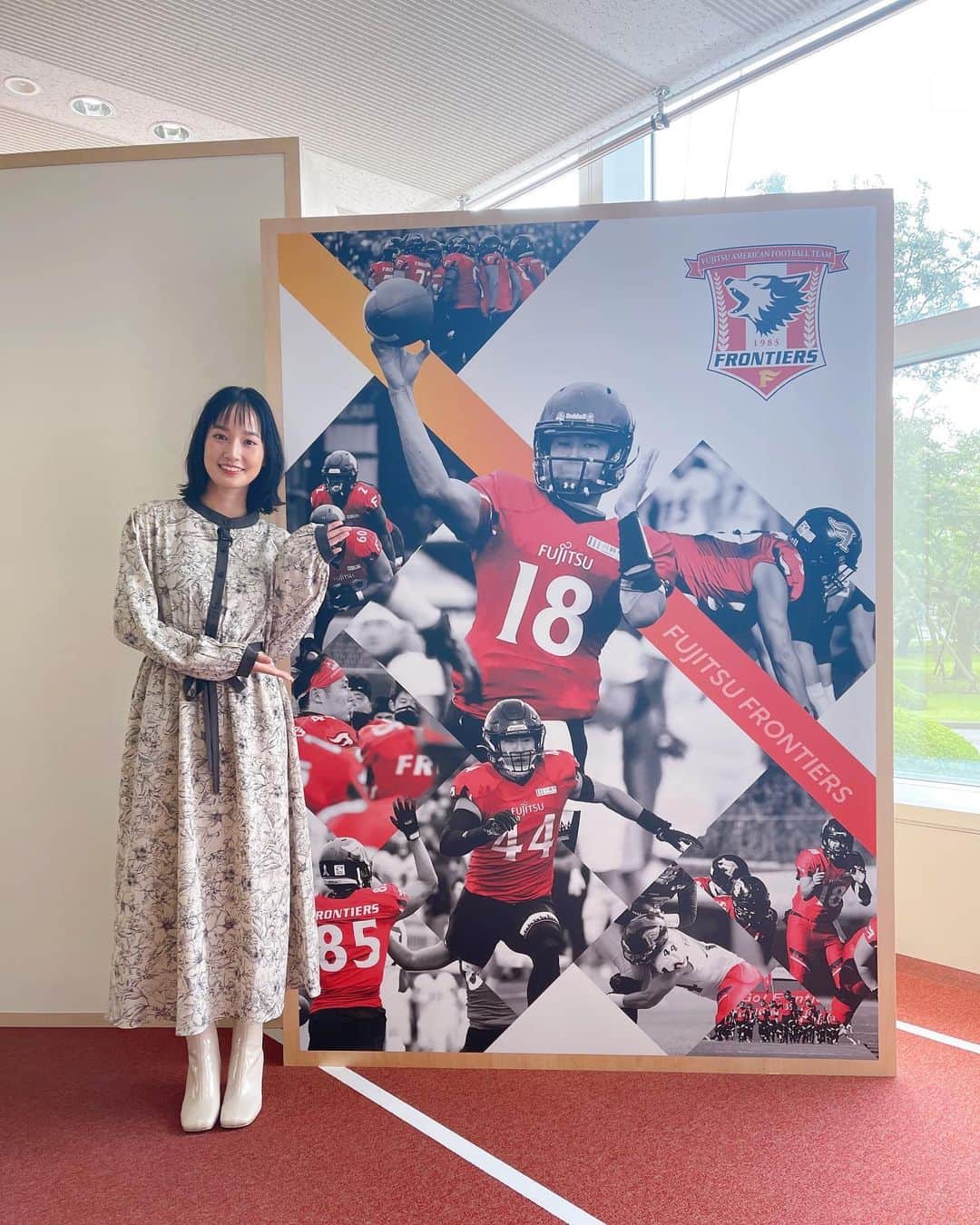 高嶋香帆のインスタグラム：「フジテレビ系「INFO中！」出演のお知らせです。 10/8(土)14:30〜CM枠内での放送（60秒インフォマーシャル）  今回は、富士通Japanさんが冠協賛する第34回出雲駅伝のご紹介💁‍♀️  是非ご覧下さいー！🥰」