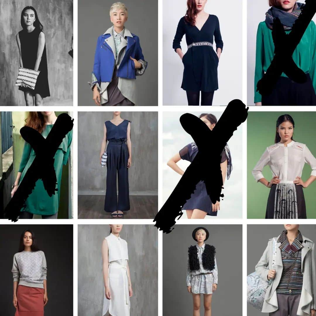 のインスタグラム：「📣 Co-design survey : choose the colors 🧥👖 We're relaunching our in-house brand in a lesser, slower and better way for next spring. Last week, 130 of you voted for your 10 favorites pieces out of our 25 bestsellers to create the new collection. Thank you! This week, choose the colors of the tops and pants that made the top10. Follow the link in bio.  PS : We will design your 5 favorite dresses next week.  🇫🇷 Co-création : choisissez les couleurs des hauts et pantalons. 📣 On relance la marque maison dans un format plus léger, slow et sobre pour le printemps prochain. La semaine dernière, vous avez été 130 à élire vos 10 pièces favorites parmi nos 25 best-sellers pour créer la prochaine collection 2023. Merci ! Cette semaine, choisissez les coloris qui vous plaisent pour les hauts et les pantalons qui sont dans le top10.  PS : On se dédiera à vos 5 robes préférées la semaine prochaine 😉」