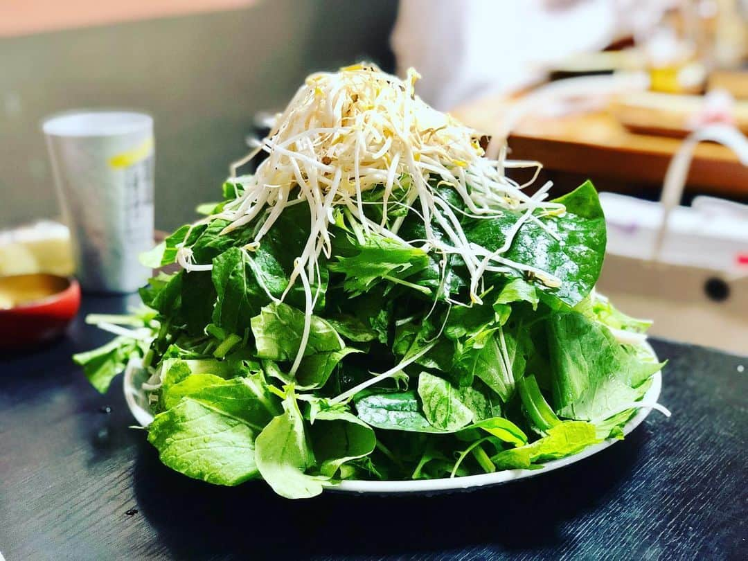 たつをさんのインスタグラム写真 - (たつをInstagram)「とある晩御飯 ・ ほんまに僕の大好きなお店！ 野菜が食べまくれる、めちゃくちゃ健康になるお店、堺東にある『草鍋 えんや』さん。 ・ こんな草でお腹いっぱいなるの？満たされるの？って思うかもやけど、満たされまくりますよ！ ・ とにかくスープが美味しいんですよね！これ家で再現して欲しいくらい。 毎回、今日の野菜説明もあって、その後は、鶏豚牛をすき焼き風に食べる！ 最後は締めに麺。 この時、別の器を用意して、このアクをすするんです。 美味いんだよなー♪ ・ ぜひ食べてみて欲しい♪ ・ ・ 住所：〒590-0944 大阪府堺市堺区櫛屋町東3-1-7 電話：072-227-6544 営業：17:00～24:00（L.O.23:30） 休み：日曜日、第2月曜日、第3月曜日、年末年始 ・ 【ホームページ】 http://gansoenya.com/ ・ ・ #堺東 #大阪 #堺 #グルメ #オススメ #とある #晩御飯 #草鍋 #えんや  #ヘルシー #ダイエット #健康 #名店 #お鍋 #団体 #夜ご飯 #美味しい #肉 #料理 #ラーメン #ディナー #ビール #暮らし #日本酒 #焼酎 #テイクアウト #持ち帰り」10月6日 11時31分 - tatsuwo31