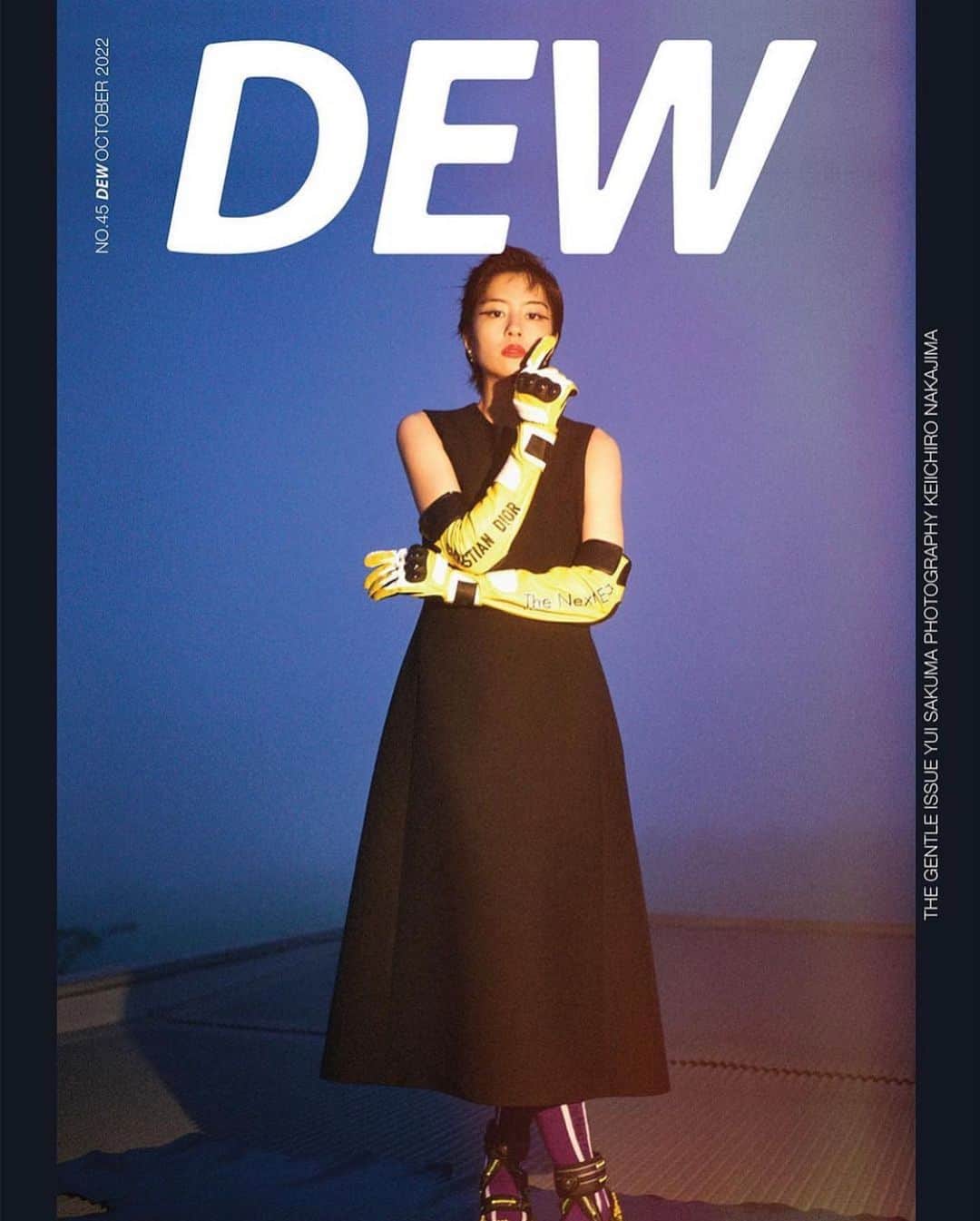 佐久間由衣さんのインスタグラム写真 - (佐久間由衣Instagram)「@dewmagazine  cover!🤝」10月6日 22時08分 - yui_sakuma_official