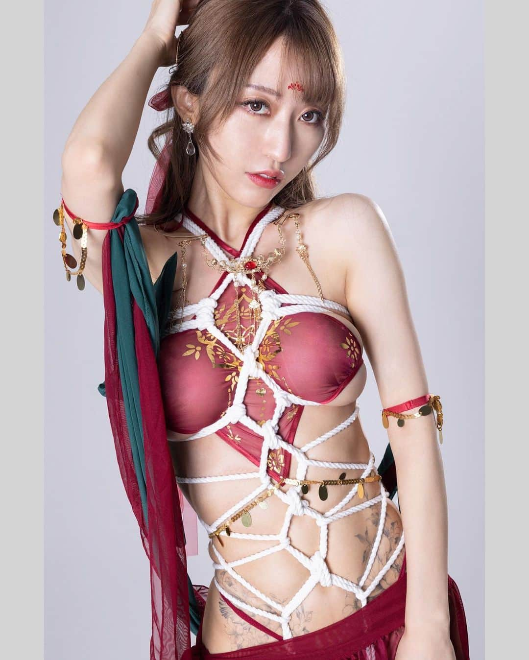 Hajime Kinokoさんのインスタグラム写真 - (Hajime KinokoInstagram)「Shibari & Photo Hajime Kinoko Model @yami_7878  #whiterope #cute #cutgirl #costume #cosplay #コスプレ #china #chinese #chinesegirl #chinesecostume #fashion #art #contemporaryart #modernart」10月6日 15時50分 - kinoko_shibari