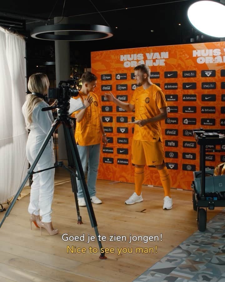 サッカー オランダ代表チームのインスタグラム