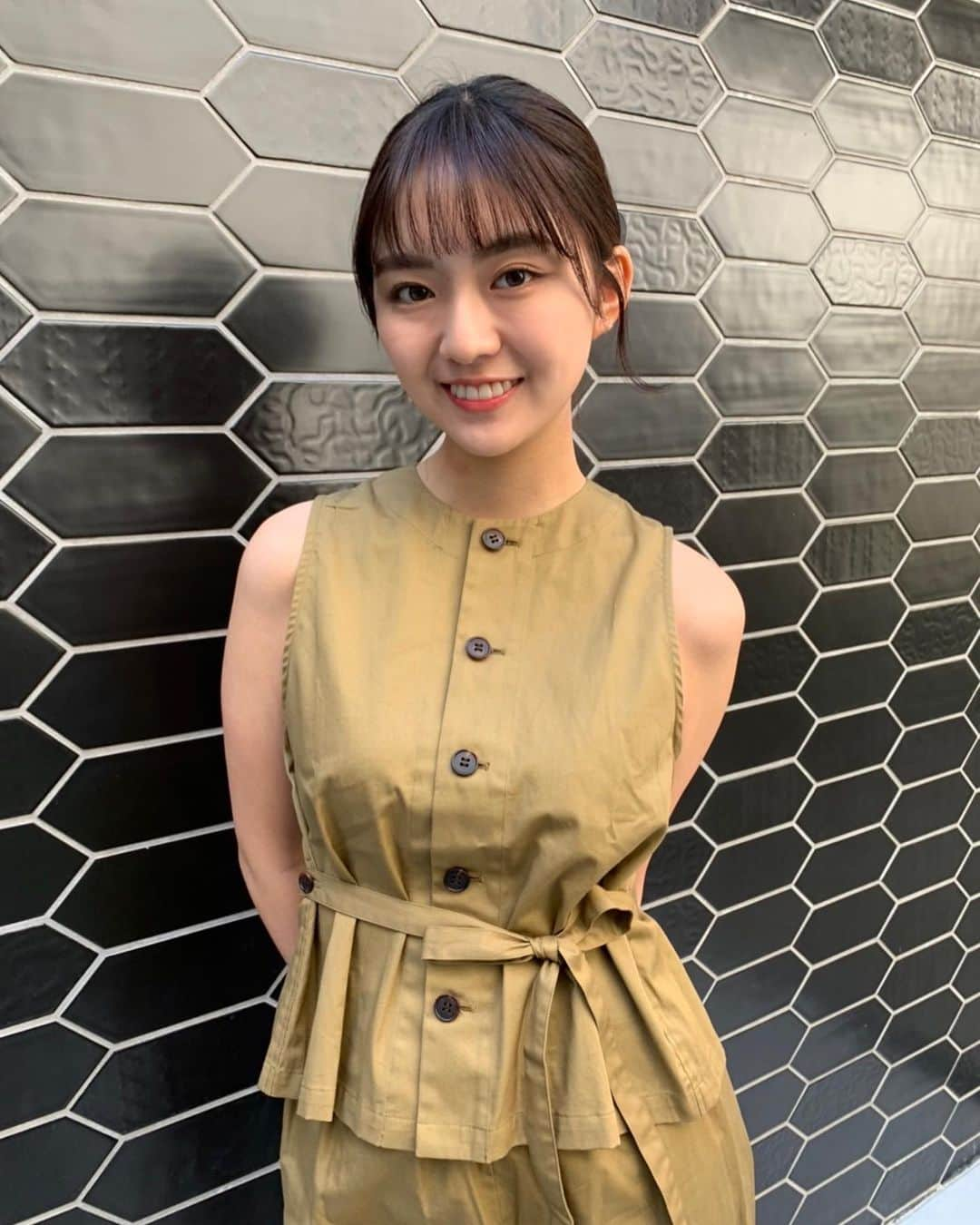 豊田留妃さんのインスタグラム写真 - (豊田留妃Instagram)「ひとめぼれで買ってしまったセットアップ🤸🏾‍♂️ 大人じゃない〜？？笑笑  #run_clothes #ootd #sawatakai #epine」10月6日 18時01分 - runstagram_717