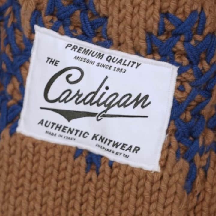 のインスタグラム：「The translation of the #Missoni aesthetic into an everlasting knit dedicated to the daring spirits of the new generations. See #TheCardigan through @hypebeast cultural lens. #AllEyezOnCardigan」
