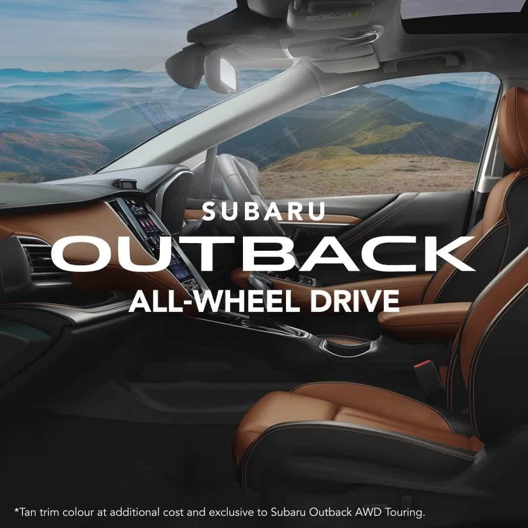 Subaru Australiaのインスタグラム：「Introducing the elegant and luxurious new tan Nappa leather seat trim option*. It’s exclusive to Subaru Outback AWD Touring and it’s luxuriously ​good! 🙌 ​⁣ *Tan trim colour at additional cost and exclusive to Subaru Outback AWD Touring. ​⁣  #Subaru #SubaruOutback #SymmetricalAWD​ #Boxer #SUV」