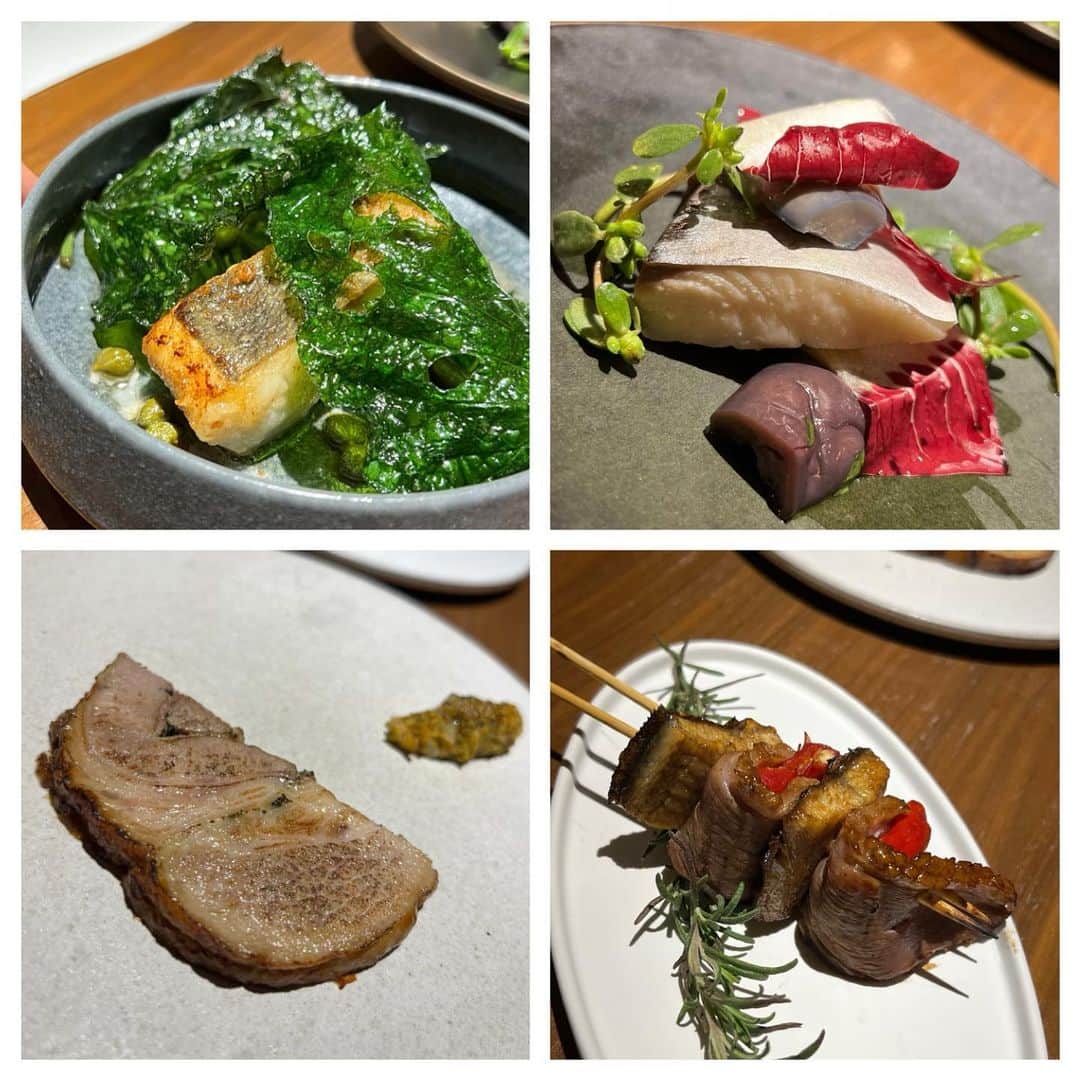 杉本有美さんのインスタグラム写真 - (杉本有美Instagram)「両親と京都に旅行に来たので、 ディナーはミシュラン星獲得の徳吉シェフ監修のメニューが楽しめるカジュアルダイニングへ行ってきました💕  @erutan_kyoto  四季折々の野菜を中心とした、お肉もお魚もたっぷりいただける全12品の贅沢なコース。  ちょっとずついろんな種類食べるメニューが、今イタリア料理で流行っているみたいです。  お魚もお肉も、京野菜もたくさん味わえるお料理ばかりで、京都も感じられ、どれも美味しく、素敵な時間になりました。  ありがとうございました💕  これからだんだん寒くなって紅葉も見どころでより一層素敵な京都になると思います。  是非京都に足を運んだ際は✨  気になった方は是非調べてみて下さいね🍀  https://goodnaturestation.com/restaurant/erutan/  #erutan #エルタン　#京都ディナー　#河原町ディナー　#河原町ディナー　#河原町レストラン　#河原町グルメ　#祇園四条ディナー　#京都デート　#京都観光」10月7日 10時40分 - sugimotoyumi_official