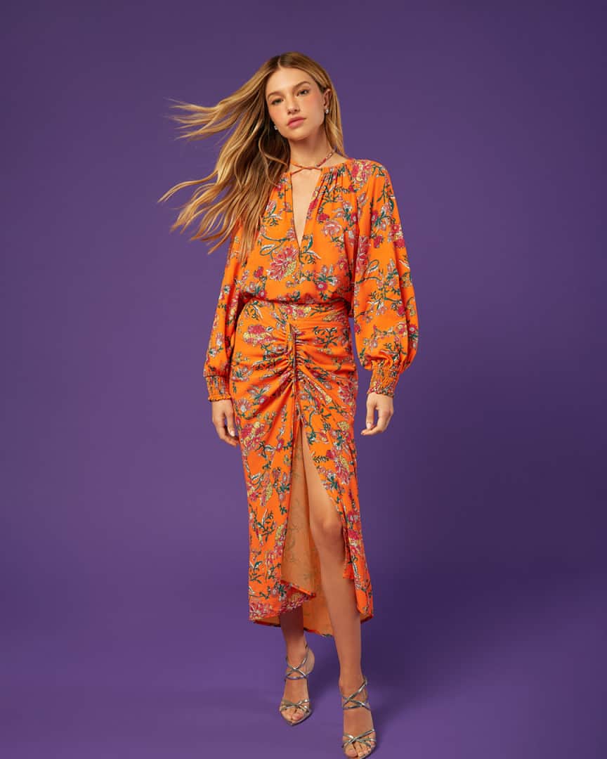 ロザ チャのインスタグラム：「Print obssesions for the season 💋💕」